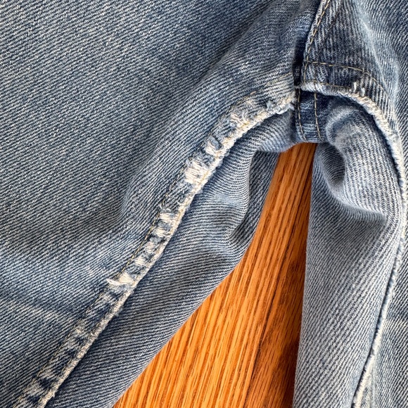 VINTAGE 80s/90s Women’s Denim Jeans LEE Bootcut - Picture 7 of 8